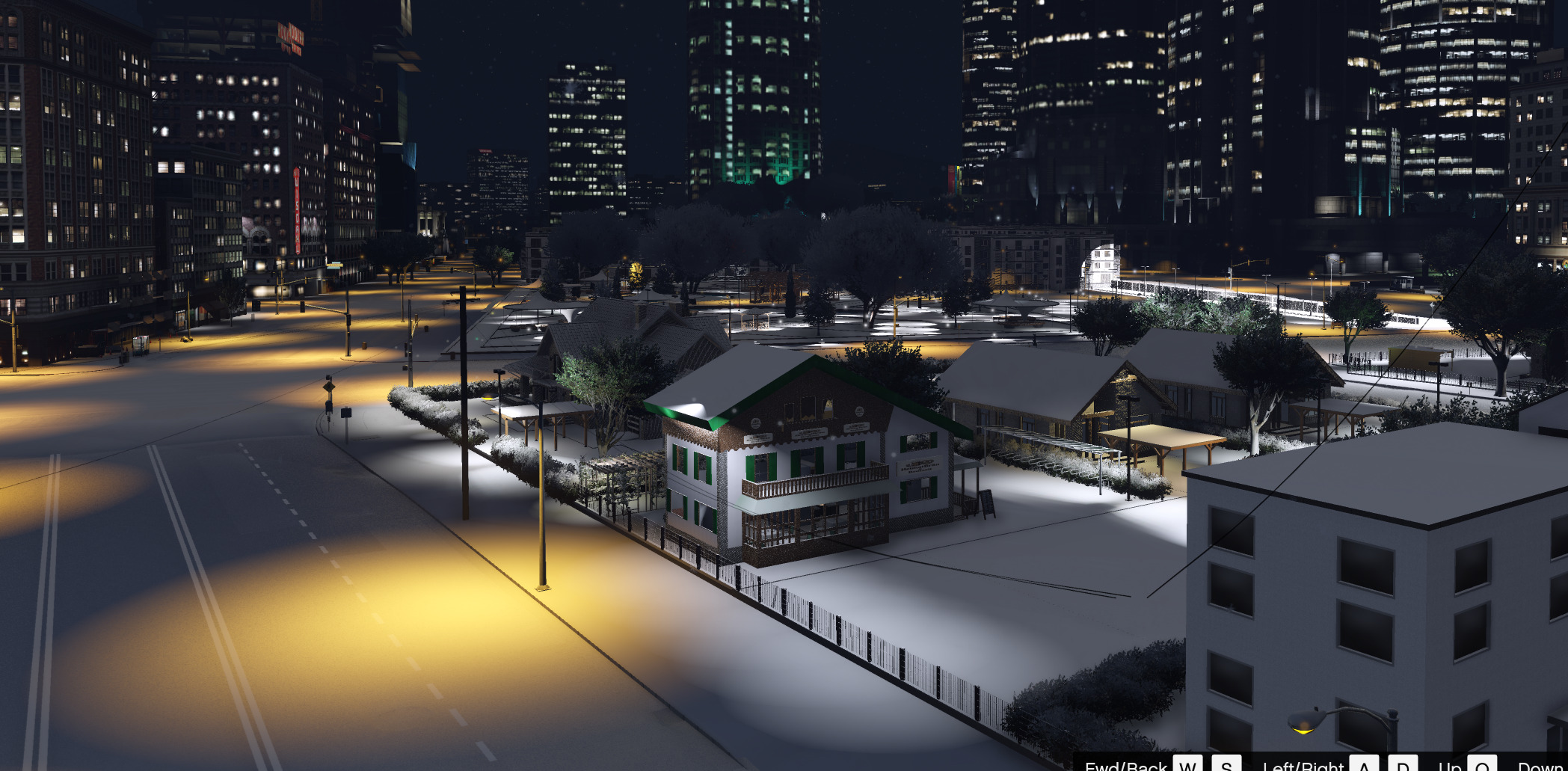 Nächtliche Atmosphäre